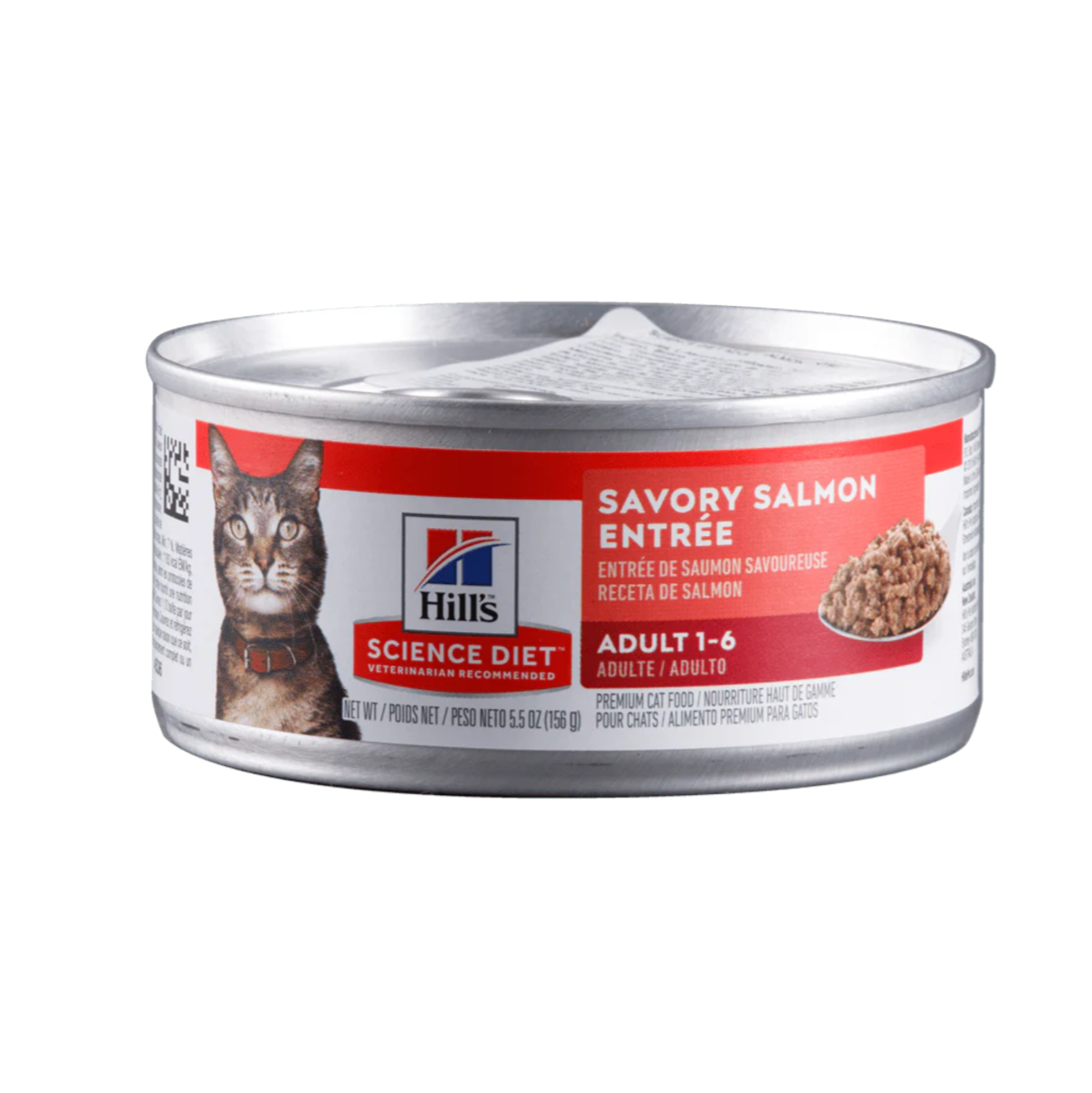 Hills Science Diet Adult Salmón Lata - Alimento Húmedo para Gatos