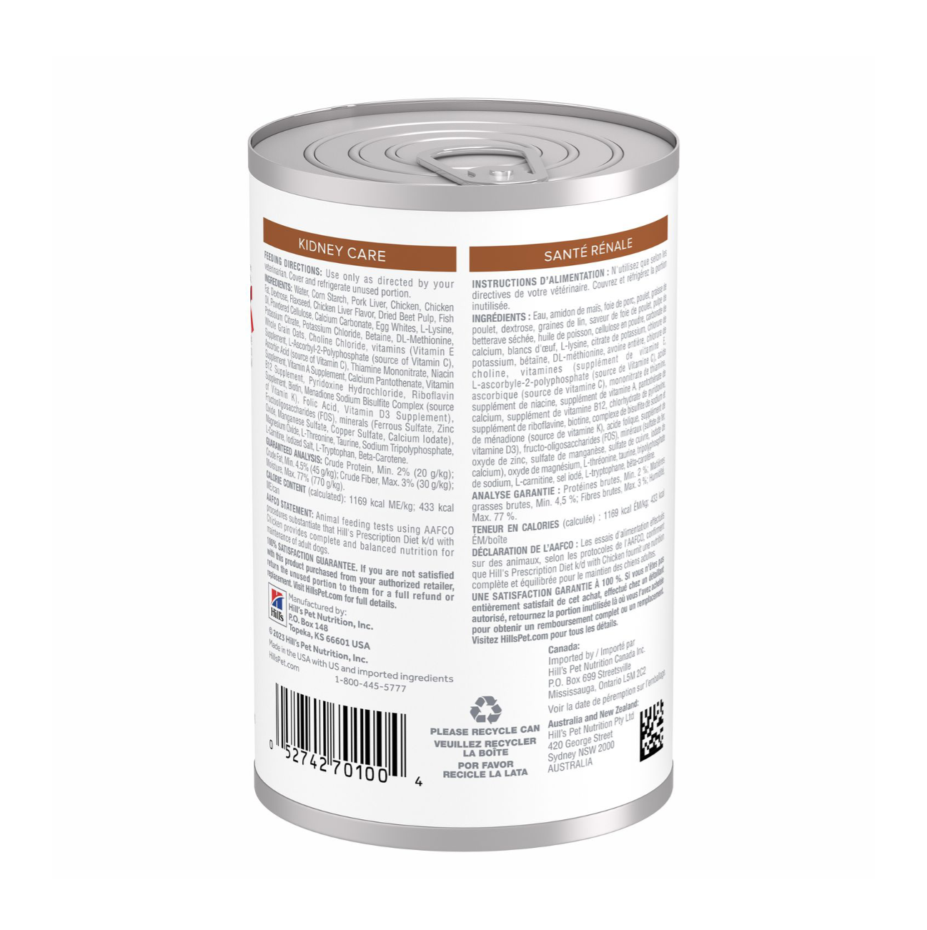 Hill's Prescription Diet k/d Lata - Alimento Húmedo para Perros