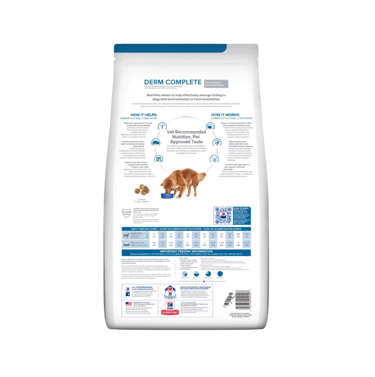 Hills Prescription Diet Derm Complete - Alimento para Perros