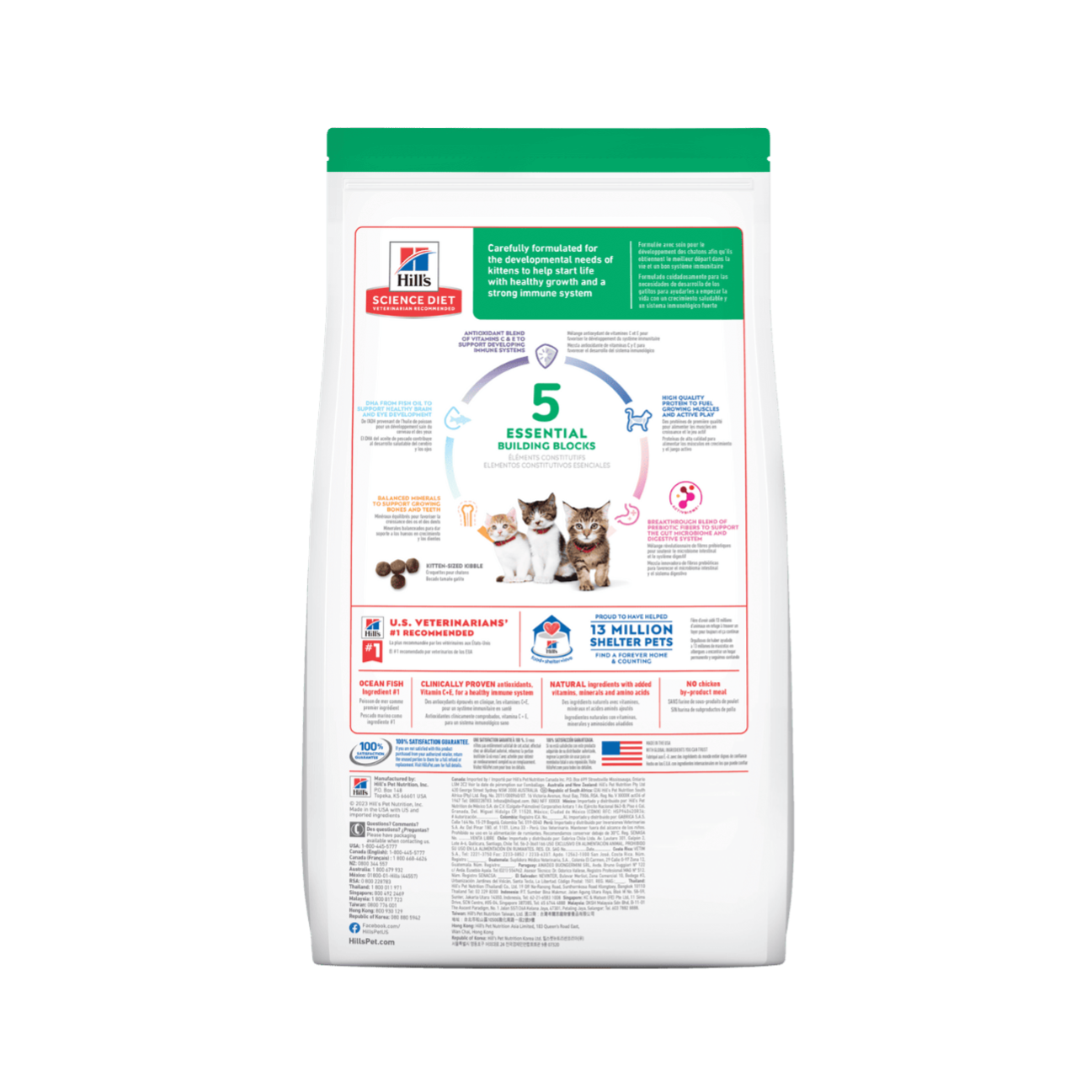 Hill's Science Diet Kitten Ocean Fish and Rice - Alimento para Gatos