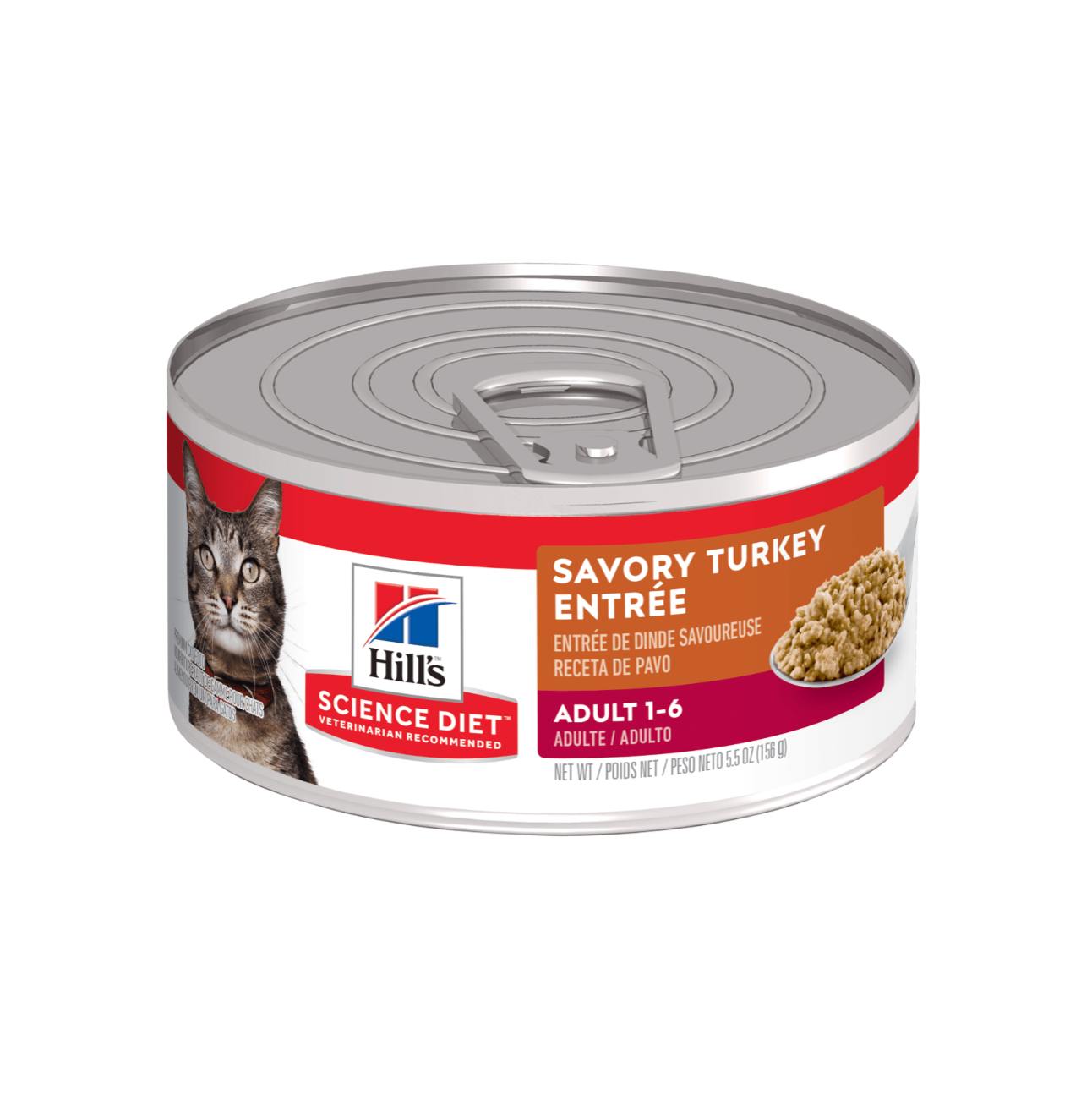 Hills Science Diet Adult Turkey Lata - Alimento Húmedo para Gatos