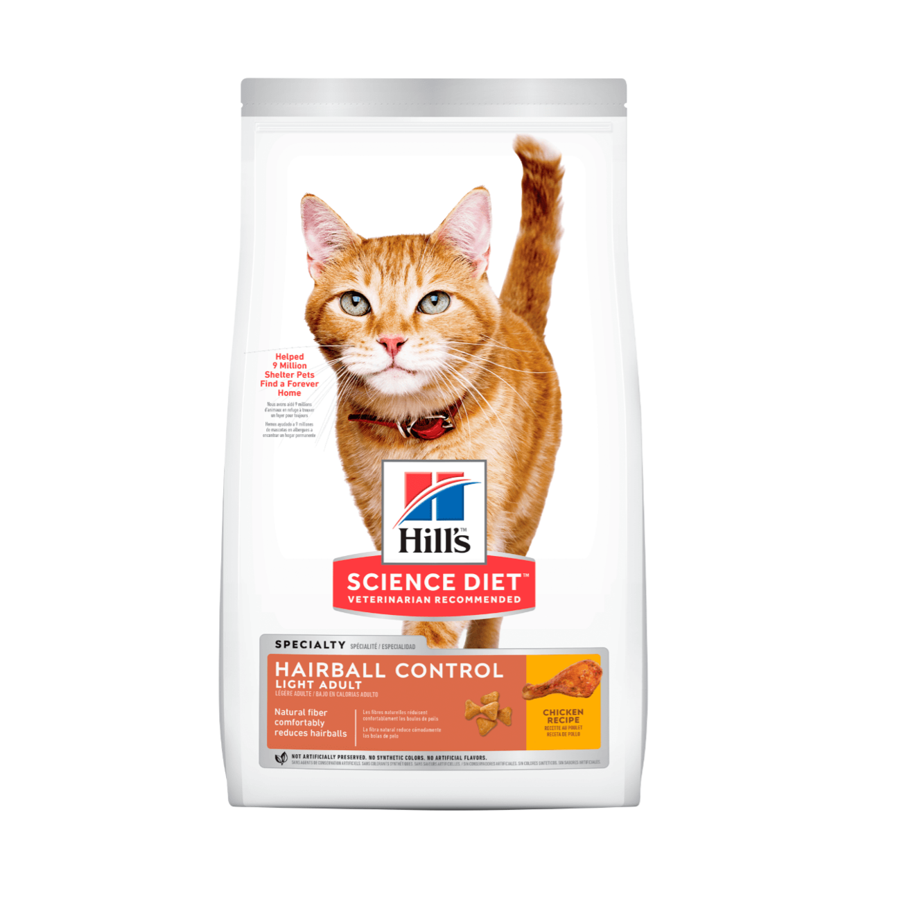Hill's Science Diet Adult Hairball Control Light (7 LB)