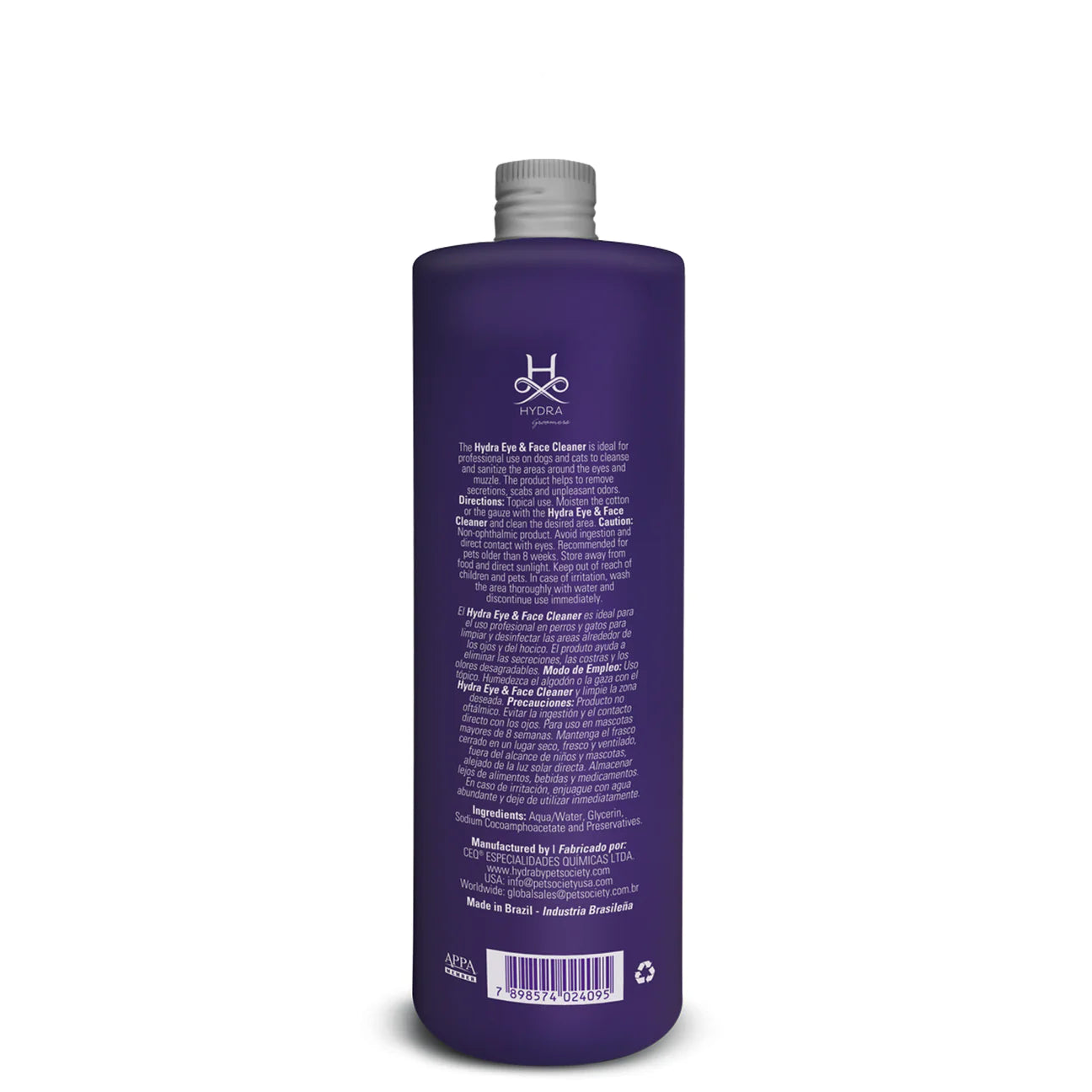 Hydra Eye and Face Cleaner (500 ML) - Limpiador de Ojos
