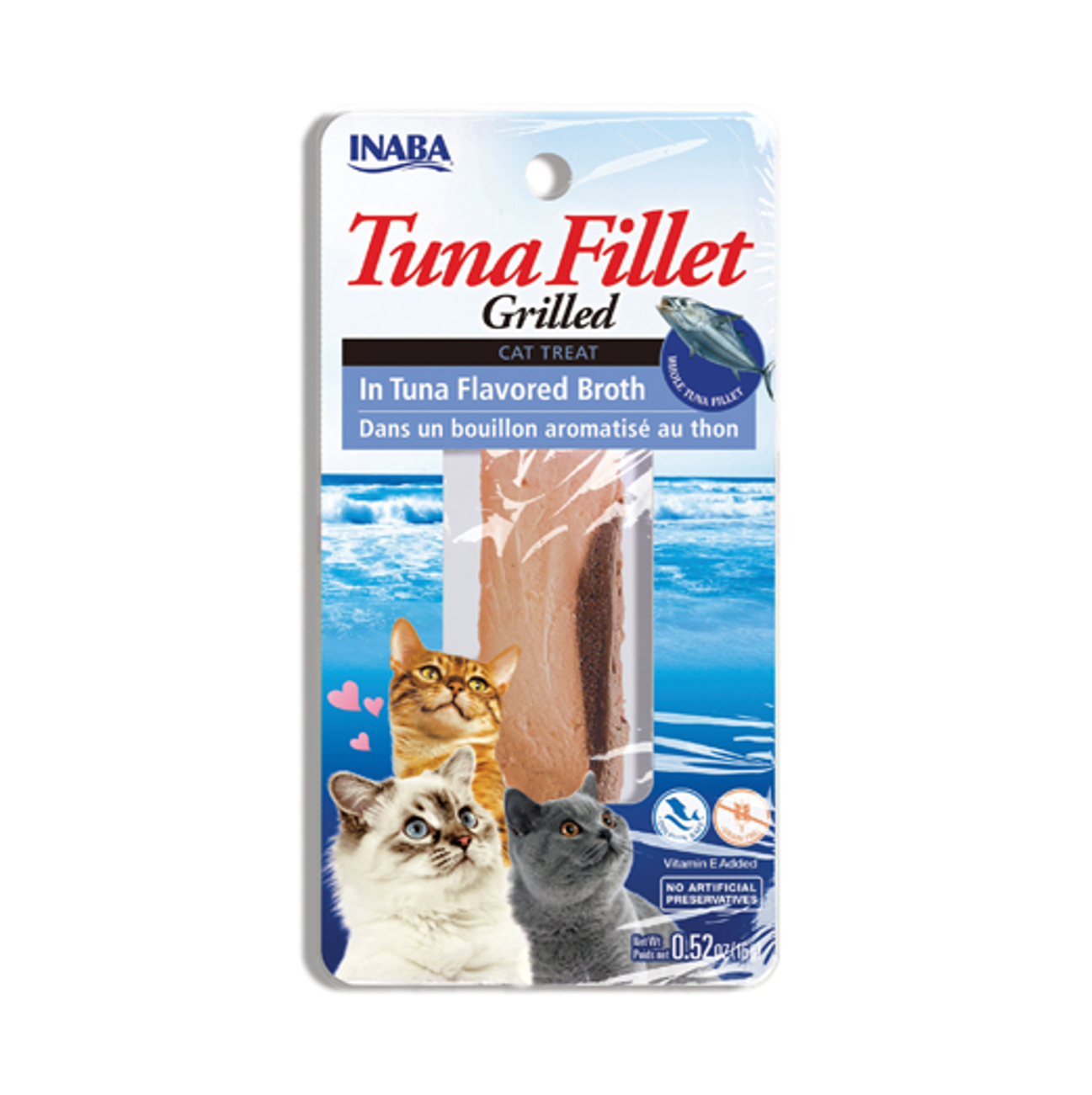 Inaba Cat Grilled Tuna Fillet in Tuna Broth - Snacks para Gatos