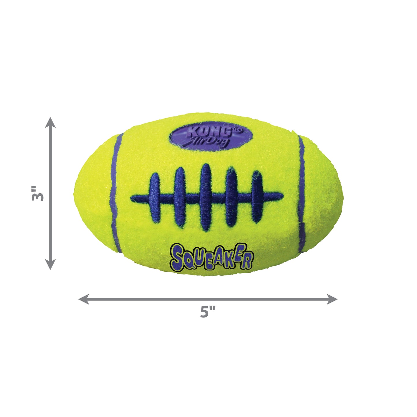 Kong AirDog Squeaker Football - Juguetes para Perros