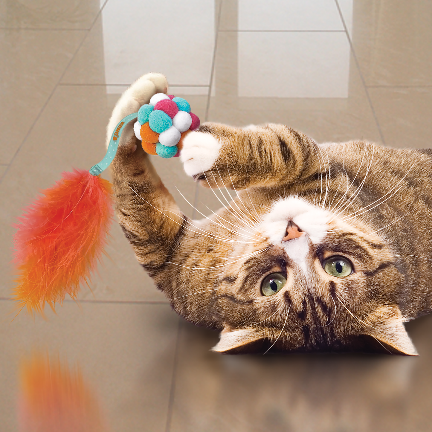 Kong Cat Active Bubble Ball - Juguetes para Gatos