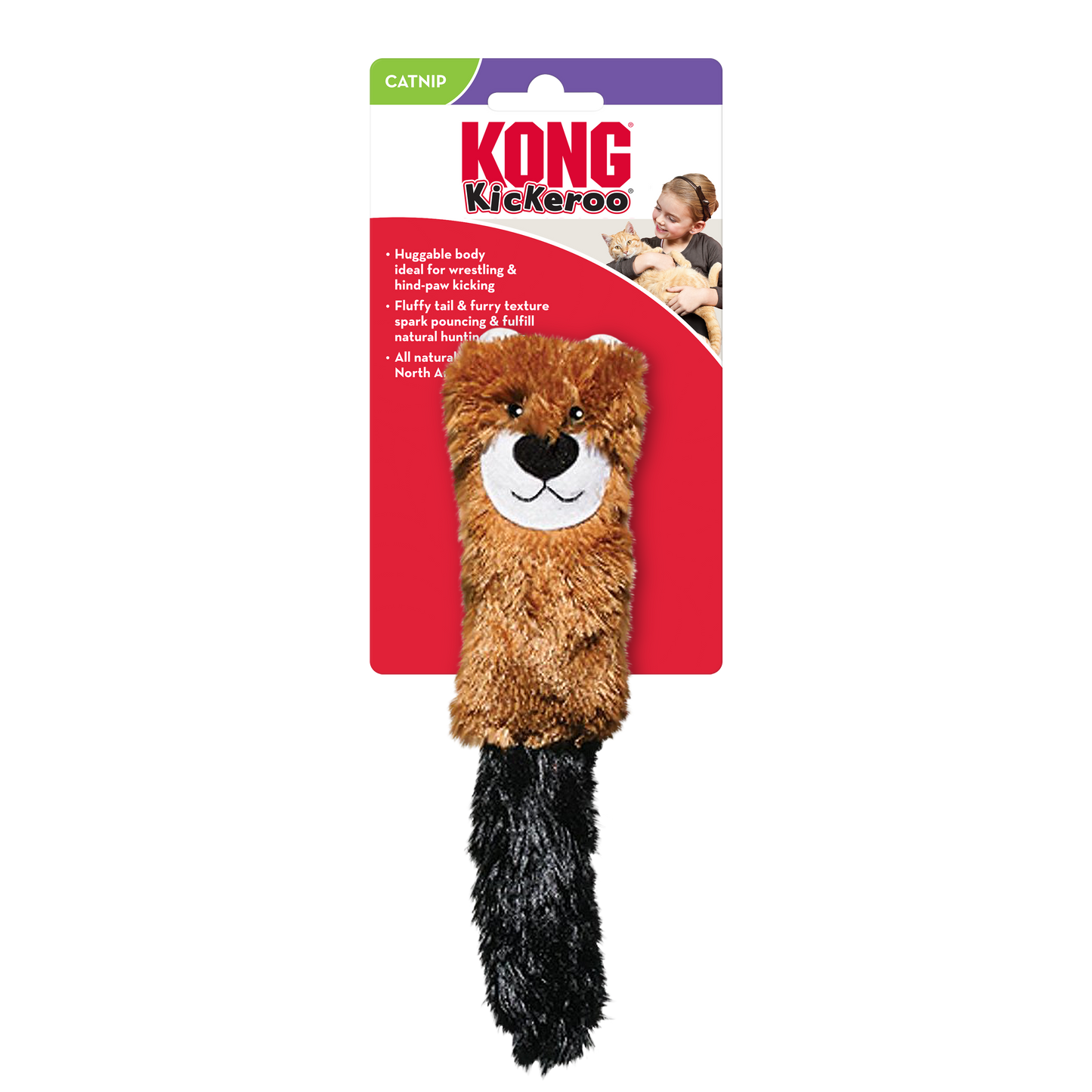 Kong Cat Kickeroo Cozie - Juguetes para Gatos