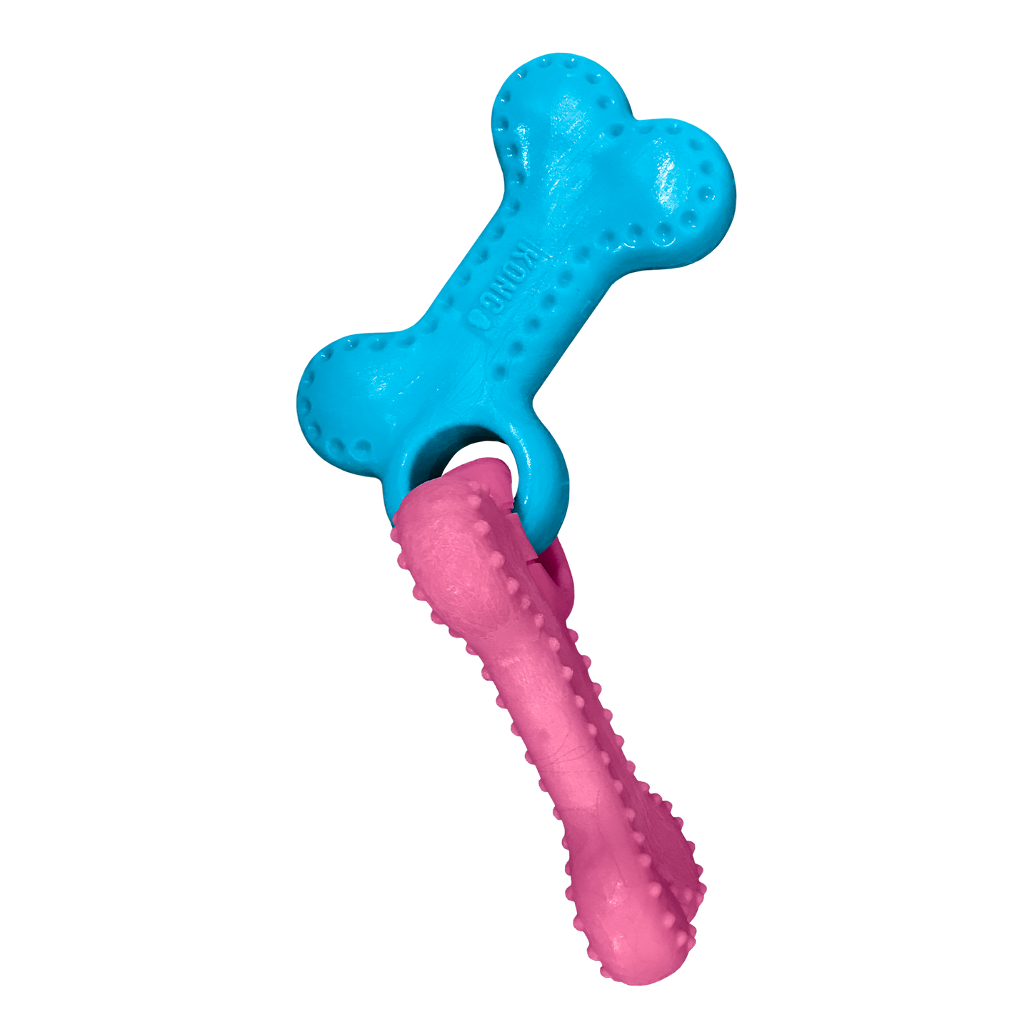Kong ChewStix Puppy Link Bone Medium - Juguetes para Perros