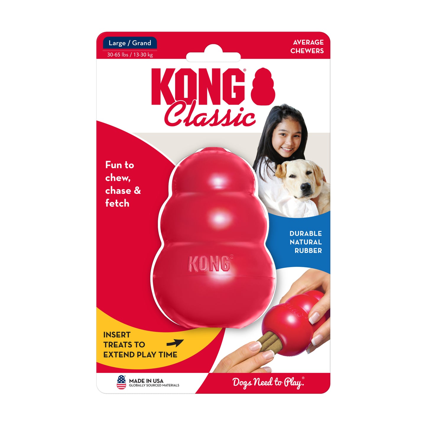 Kong Classic Portapasabocas - Juguetes para Perros