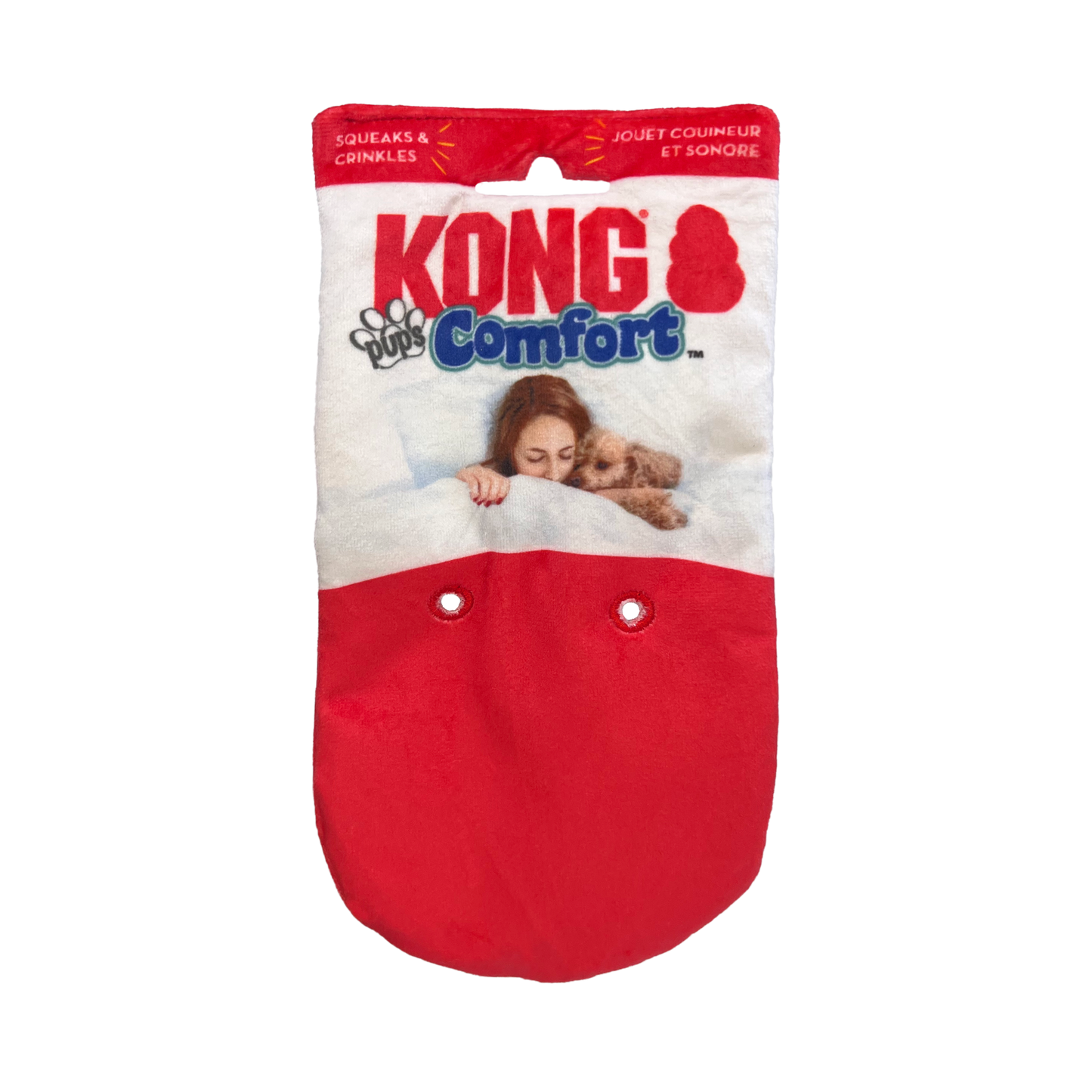 Kong Comfort Pups Peanut Small - Juguetes para Perros