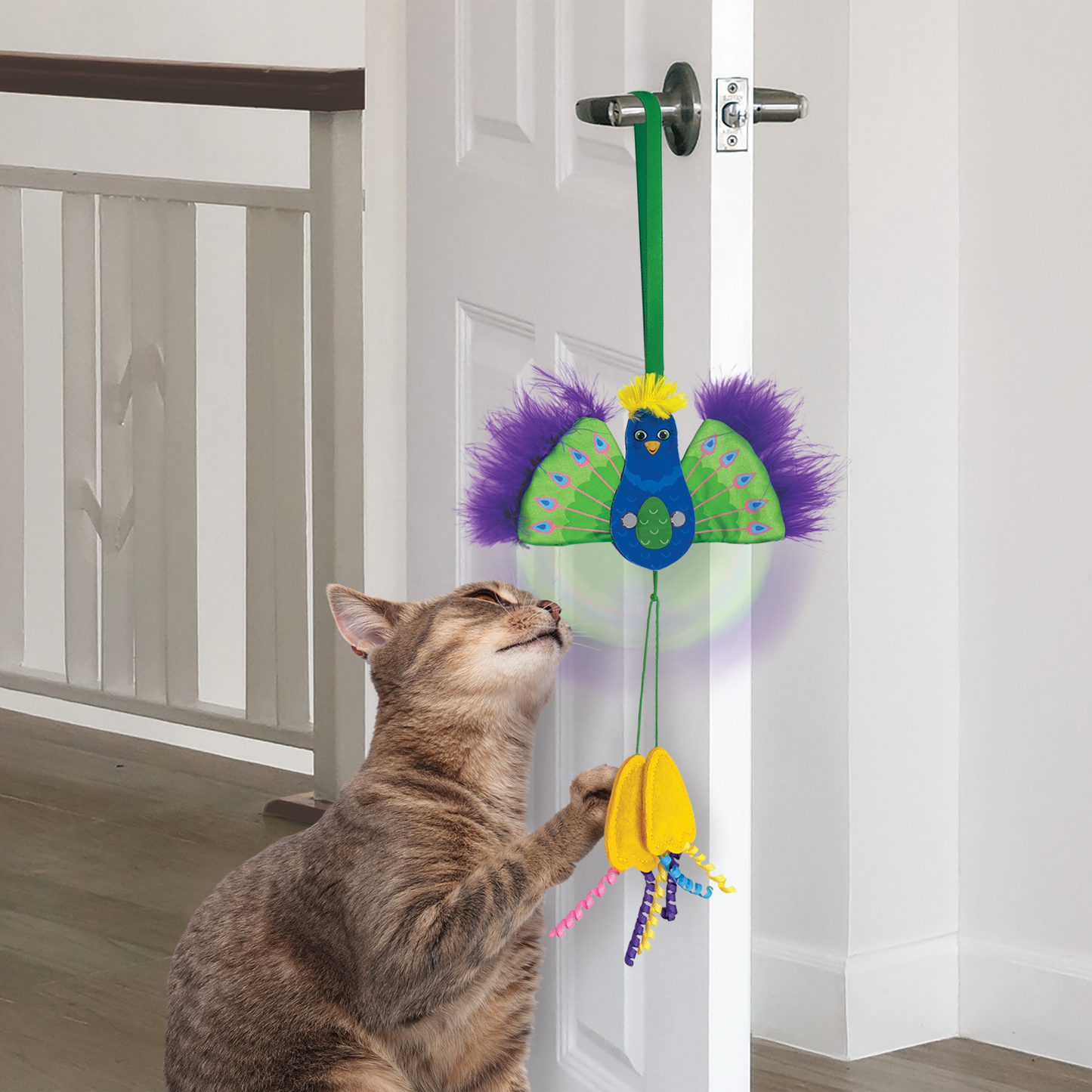 Kong Connects Peacock - Juguetes para Gatos
