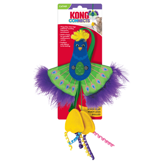 Kong Connects Peacock - Juguetes para Gatos