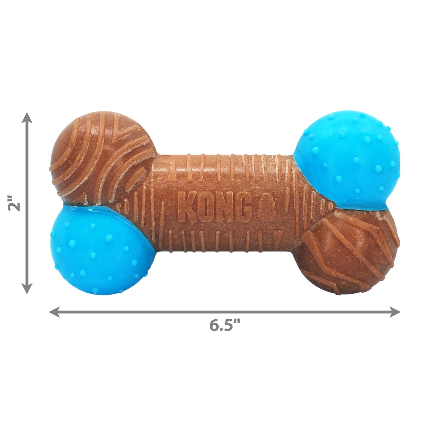 Kong CoreStrength Bamboo Bone - Juguetes para Perros