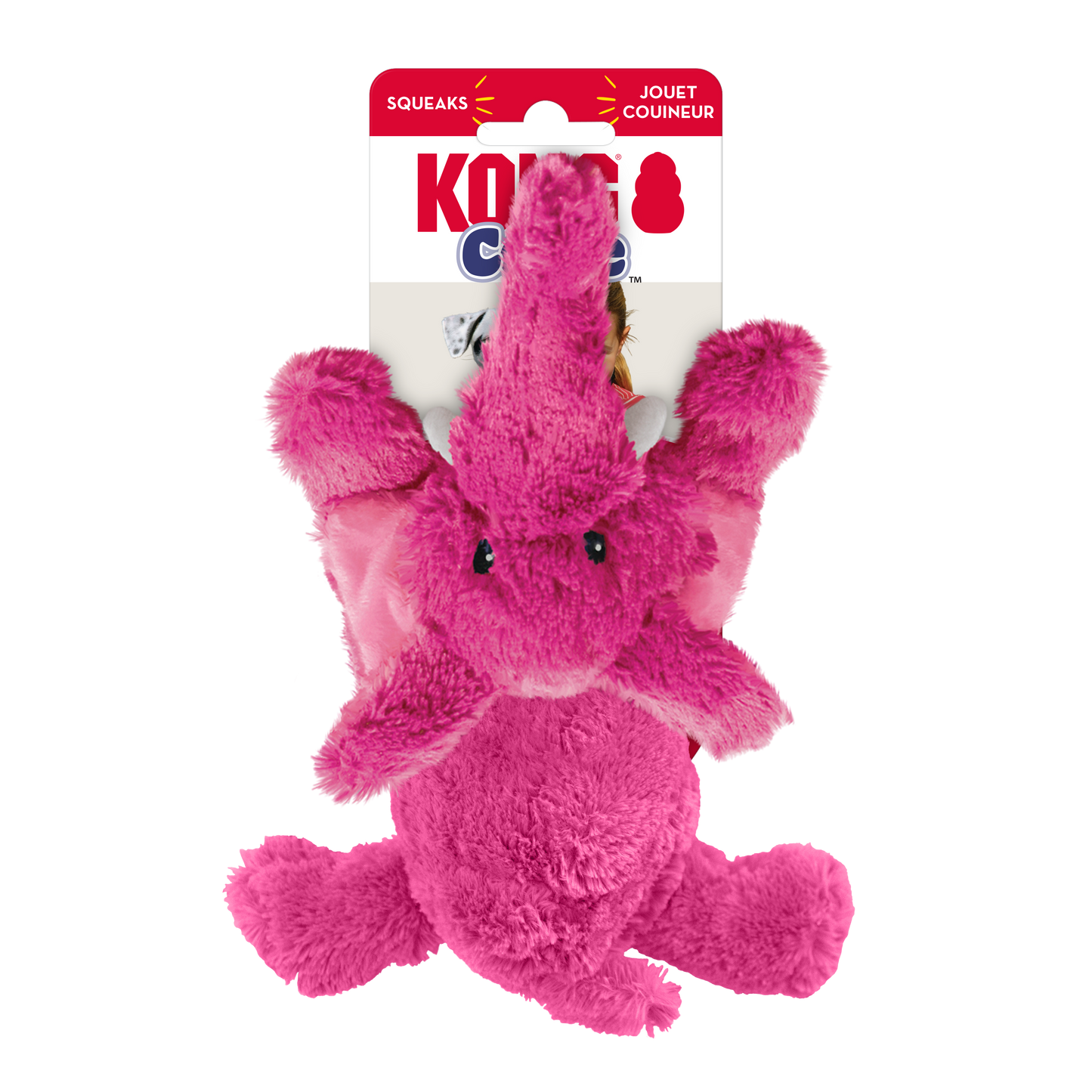 Kong Cozie Elmer Elephant Small - Juguetes para Perros