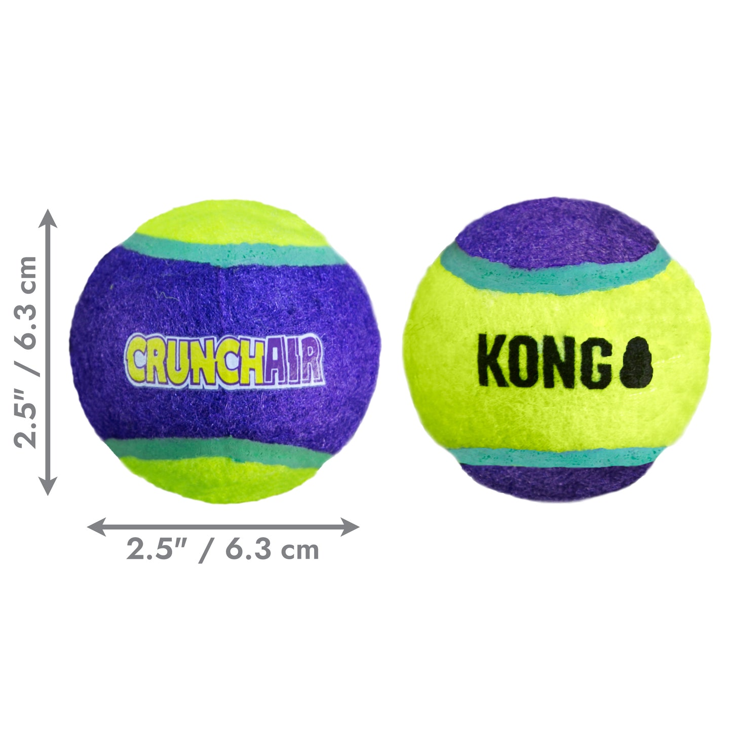 Kong CrunchAir Balls - Juguetes para Perros