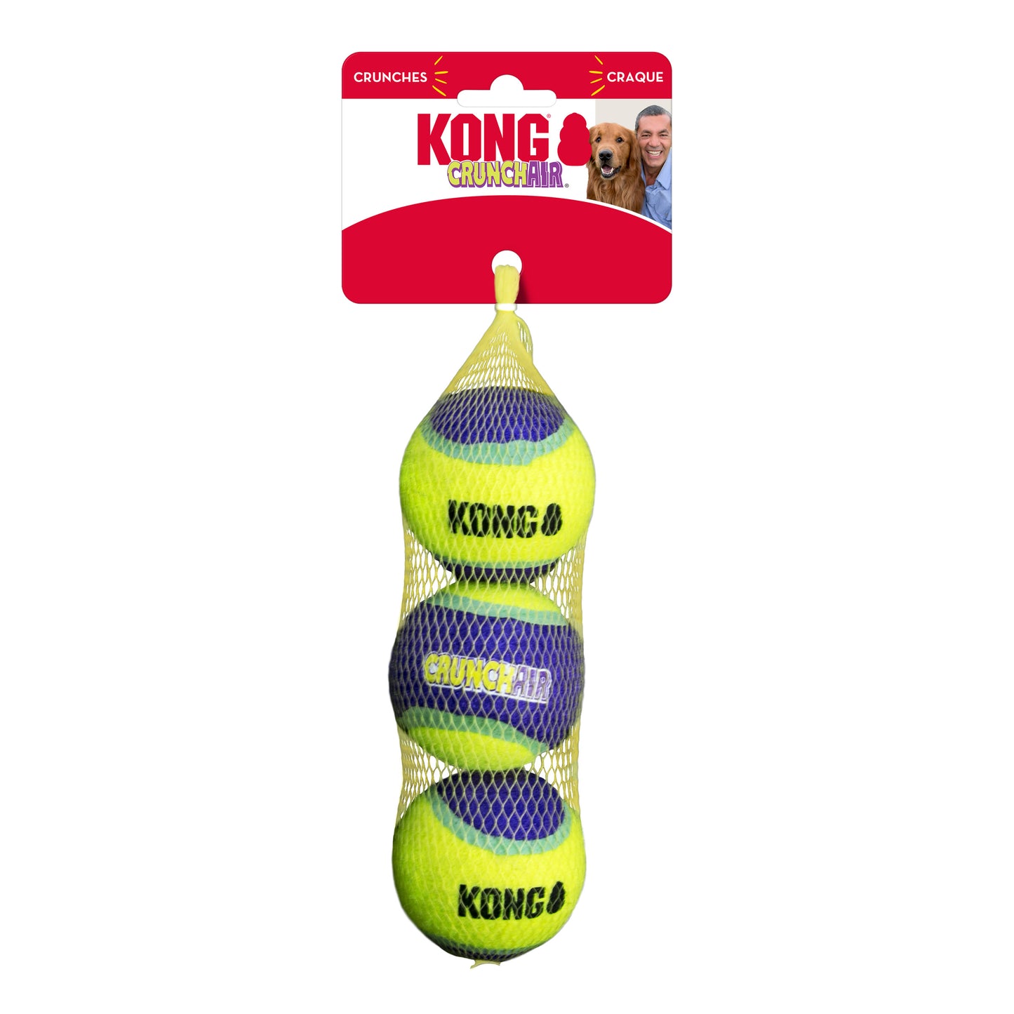 Kong CrunchAir Balls - Juguetes para Perros