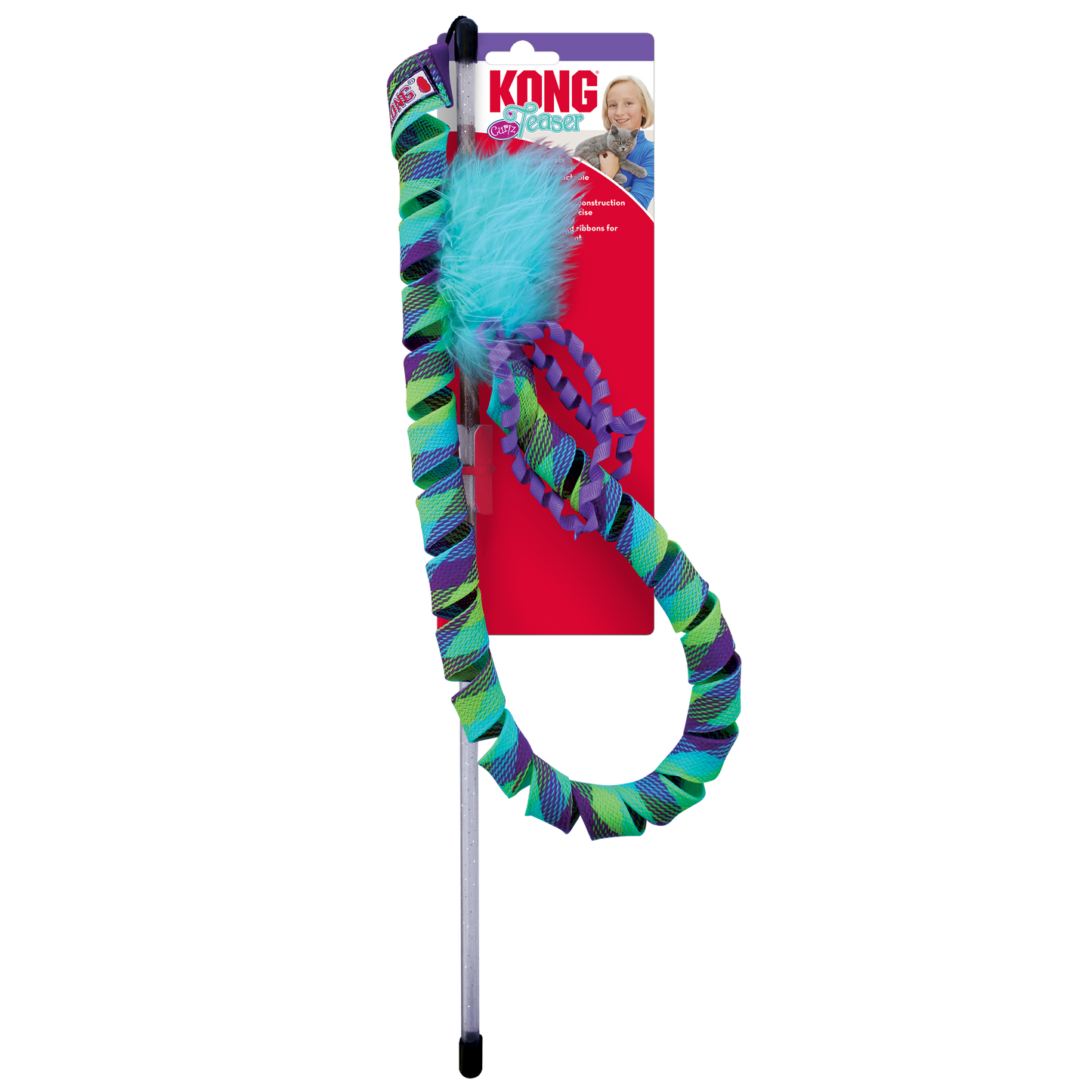 Kong Curlz Teaser - Juguetes para Gatos