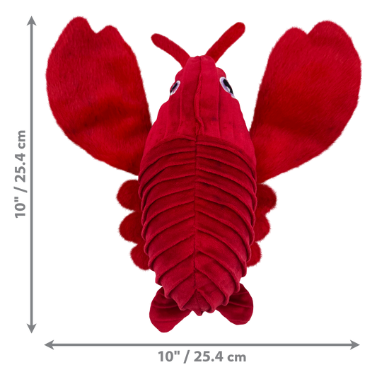 Kong Cuteseas Rufflez Lobster S/M - Juguetes para Perros