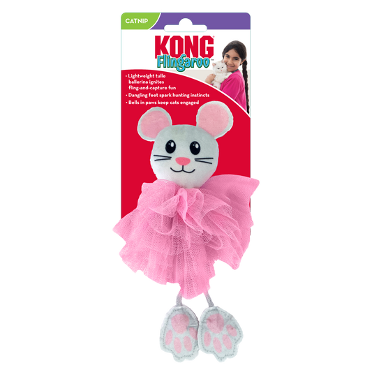 Kong Flingaroo Tutu - Juguetes para Gatos