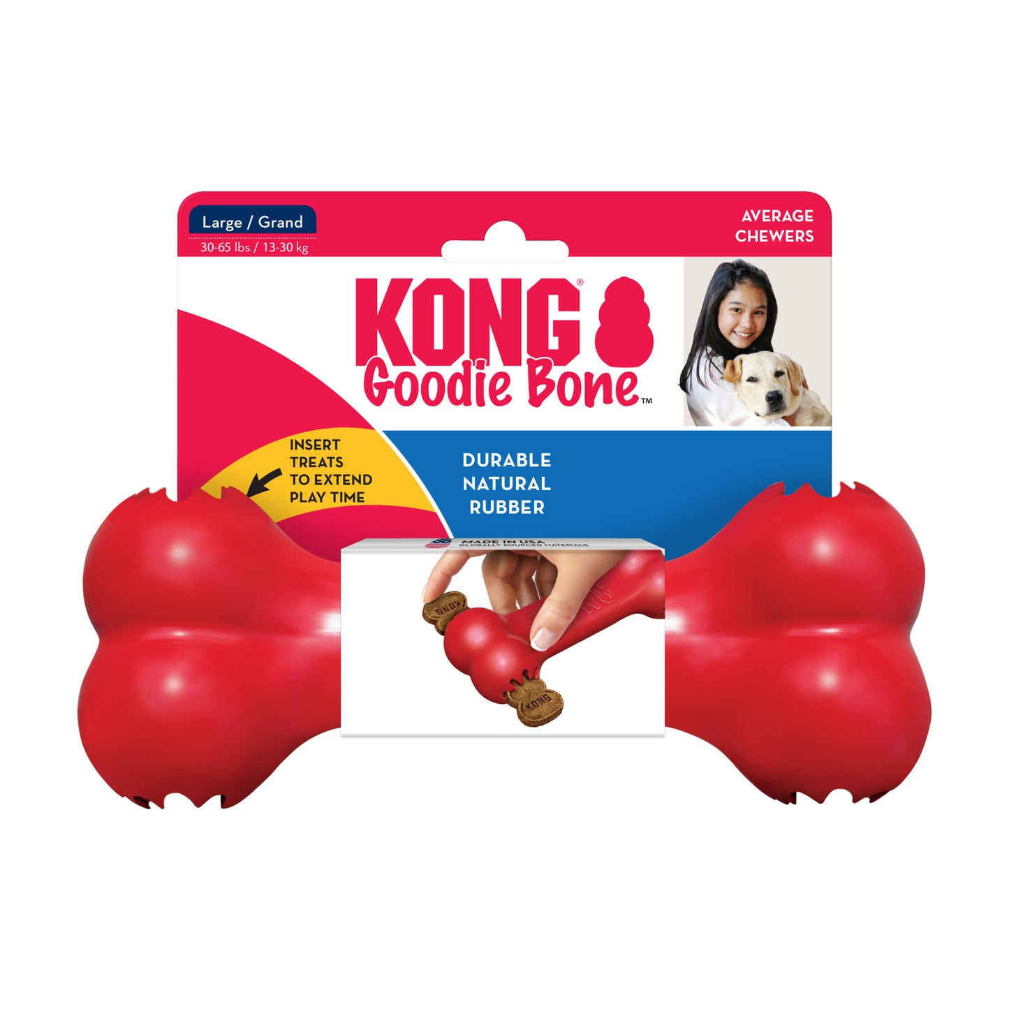 Kong Goodie Bone - Juguetes para Perros