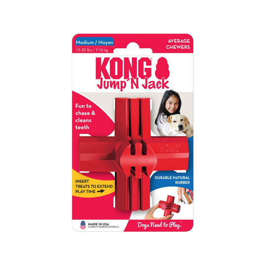 Kong Jump'N Jack Medium - Juguetes para Perros