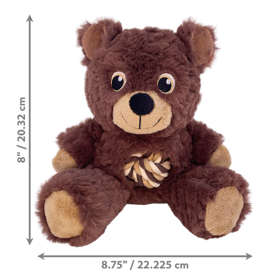 Kong Knots Teddy Assorted M - Juguetes para Perros