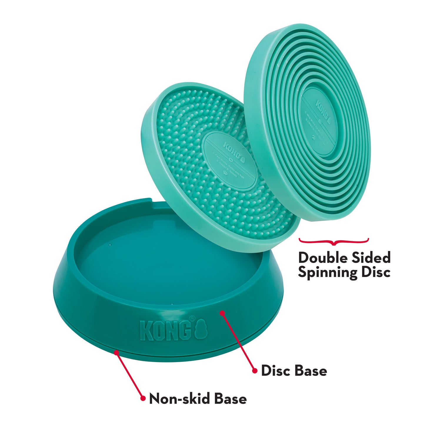 Kong Licks Spinz - Juguetes para Perros y Gatos
