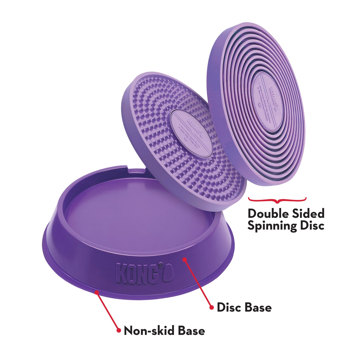Kong Licks Spinz - Juguetes para Perros y Gatos