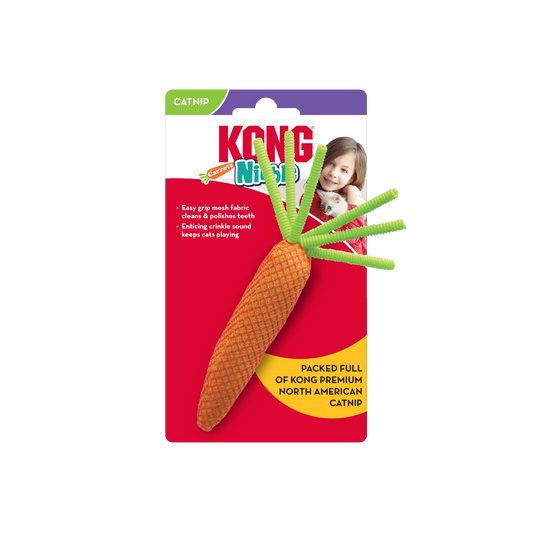 Kong Nibble Carrots - Juguetes para Gatos