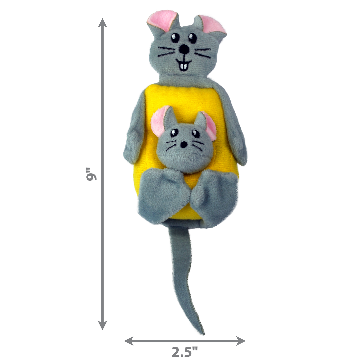 Kong Pull-A-Partz Cheezy - Juguetes para Gatos