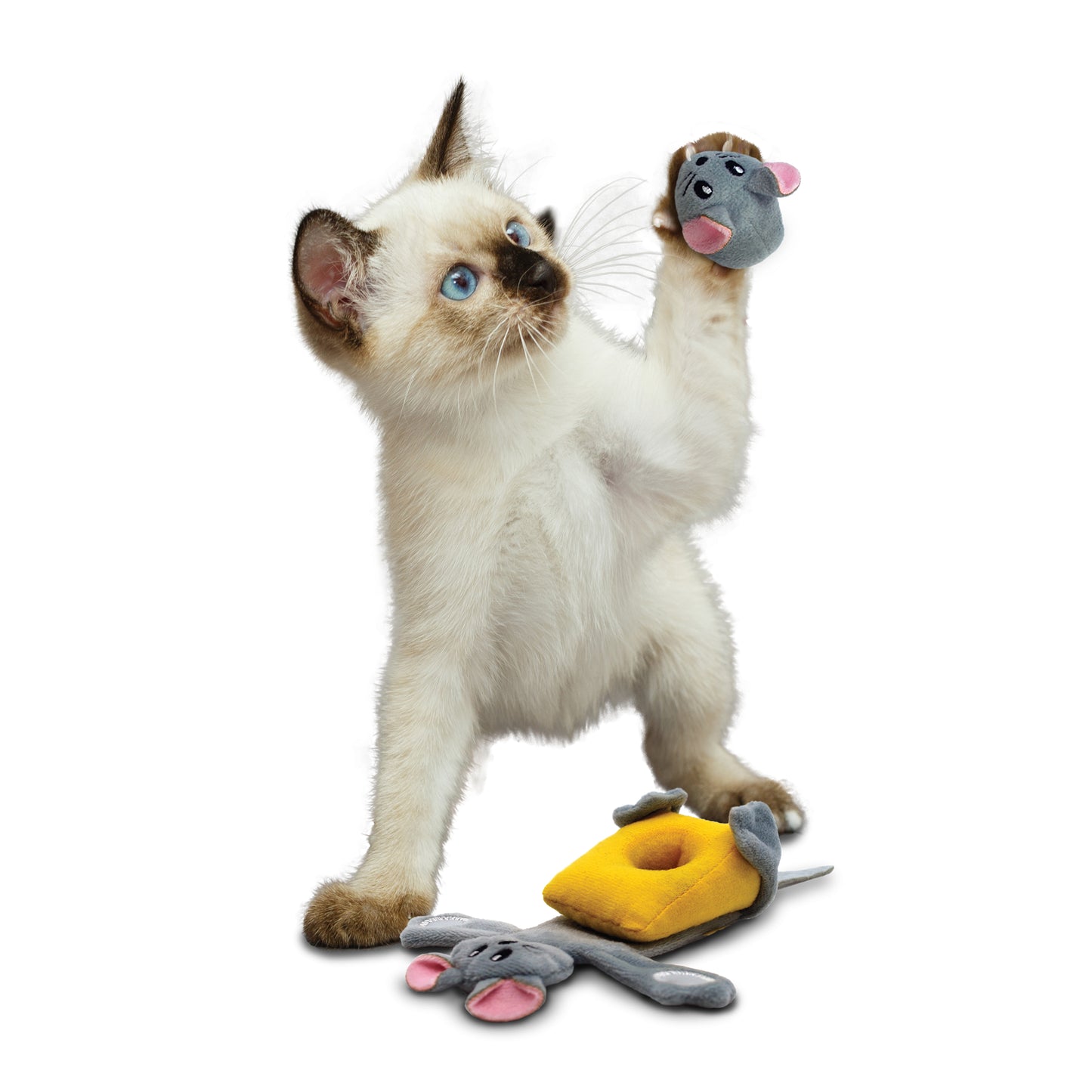 Kong Pull-A-Partz Cheezy - Juguetes para Gatos