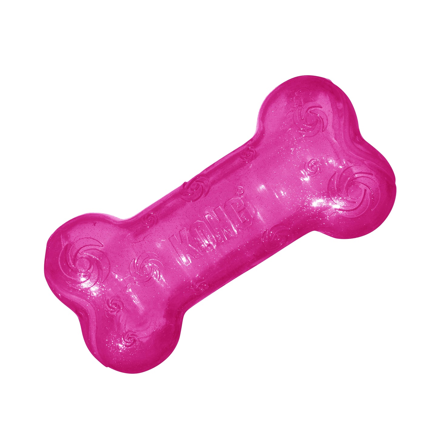 Kong Squeezz Crackle Bone Medium - Juguetes para Perros