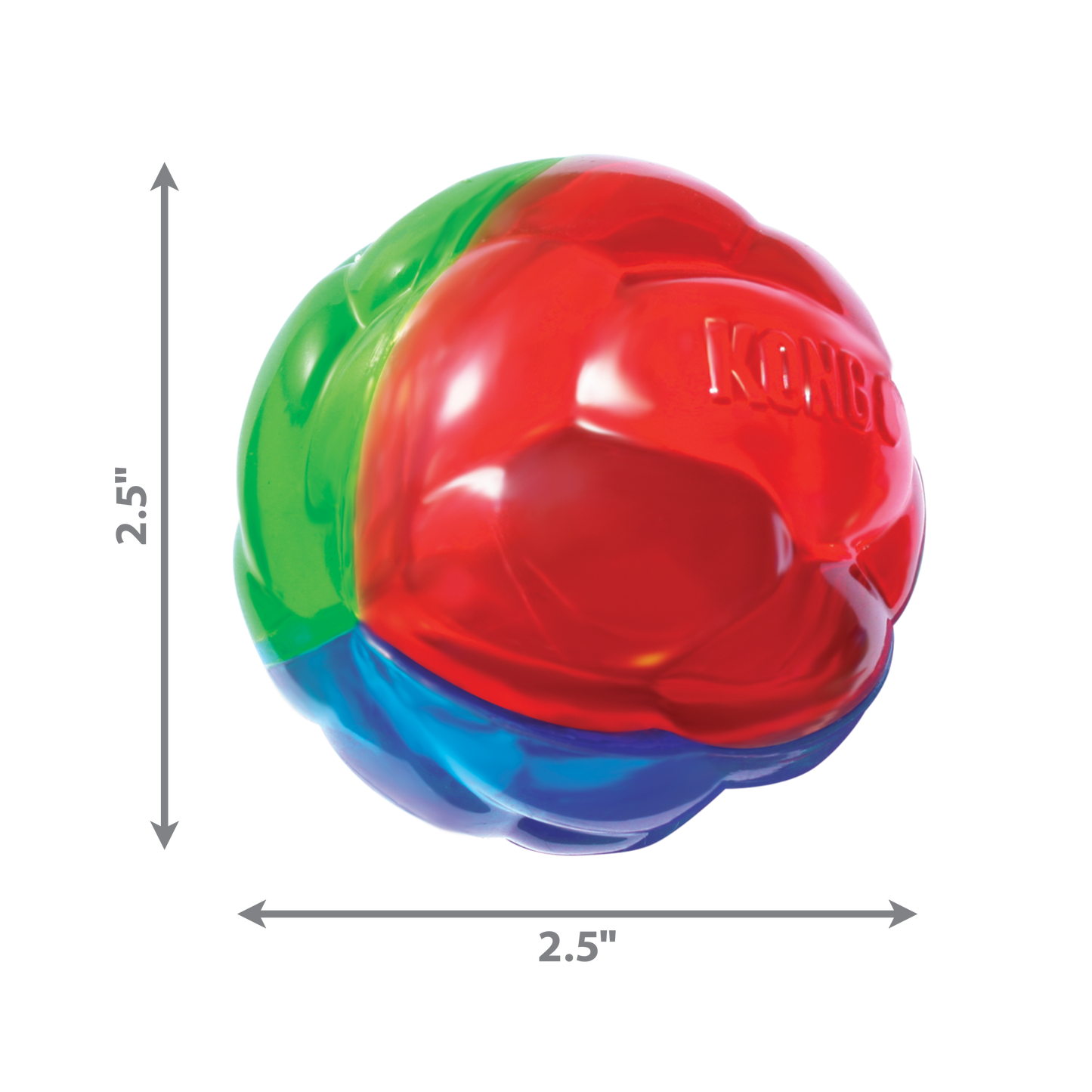 Kong Twistz Ball - Juguetes para Perros