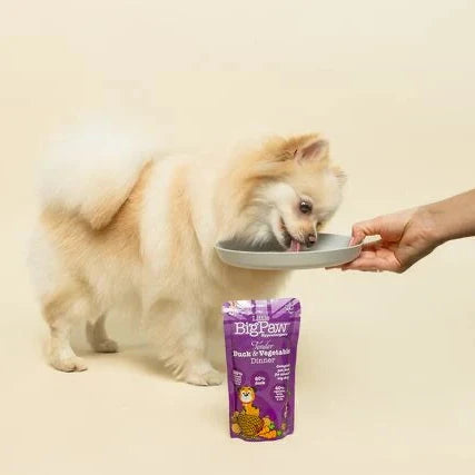 Little BigPaw Tender Duck and Vegetable Dinner - Alimento húmedo para perros.