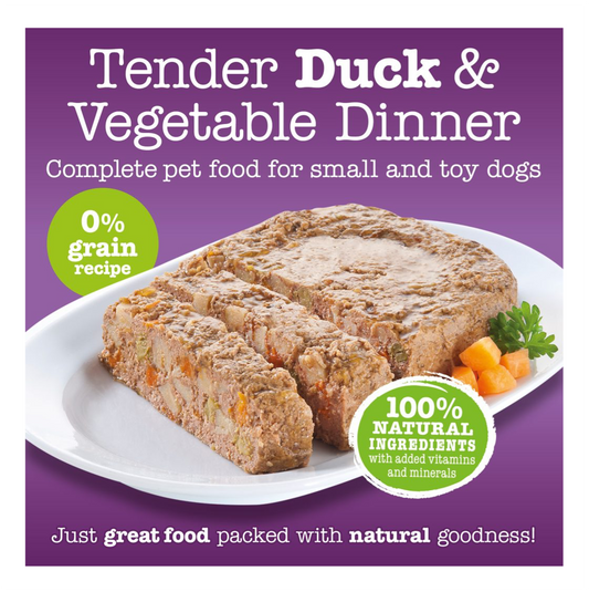 Little BigPaw Tender Duck & Vegetable Dinner - Alimento Húmedo para Perros