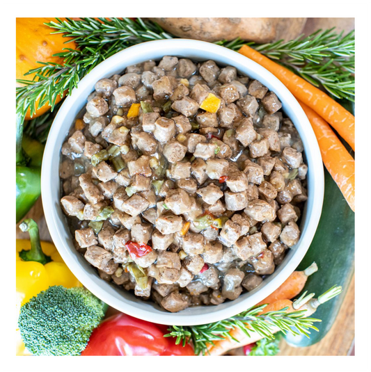 Little BigPaw Turkey with Broccoli, Carrots and Cranberries in a Rich Herb Gravy - Alimento Húmedo para Perros