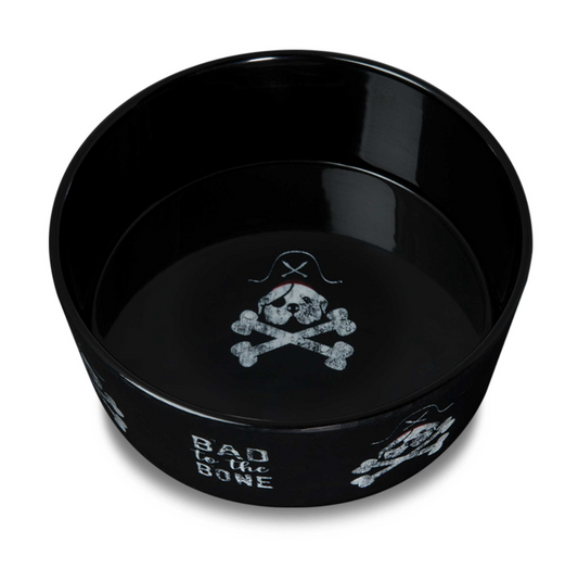 Loving Pets Dolce Bad to the Bone Bowl - Comederos para Perros