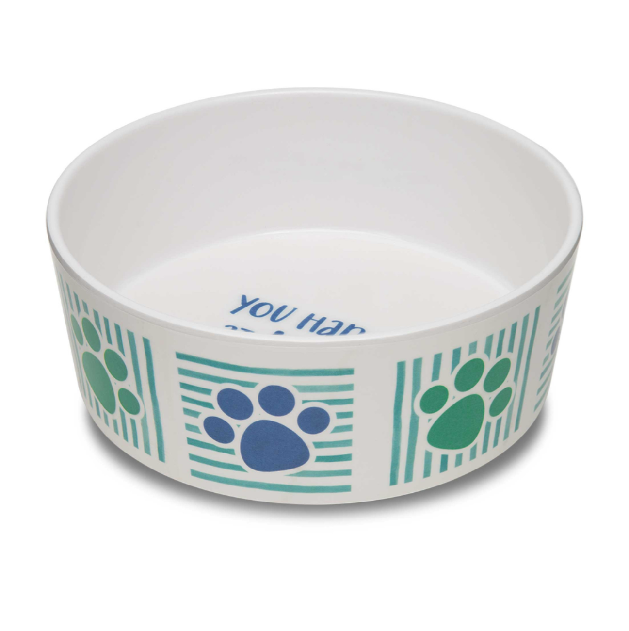 Loving Pets Dolce Bowl "You Had Me at Woof" - Comederos para Perros