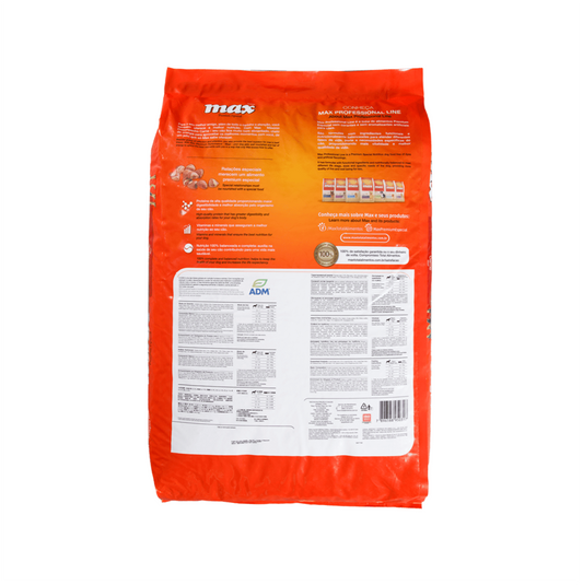 Max Adultos Máximo Desempeño Carne - Alimento para Perros