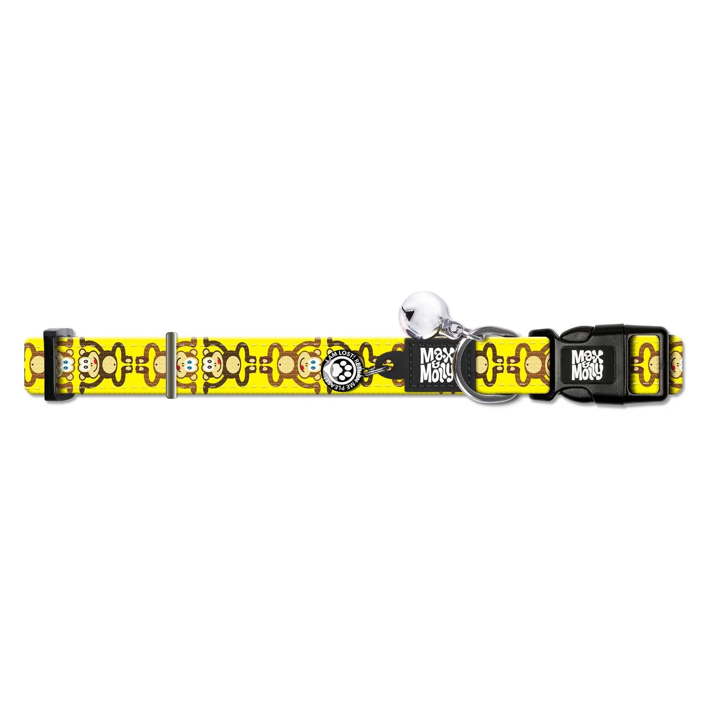 Max and Molly Smart ID Cat Collar Monkey Maniac - Collar para Gatos