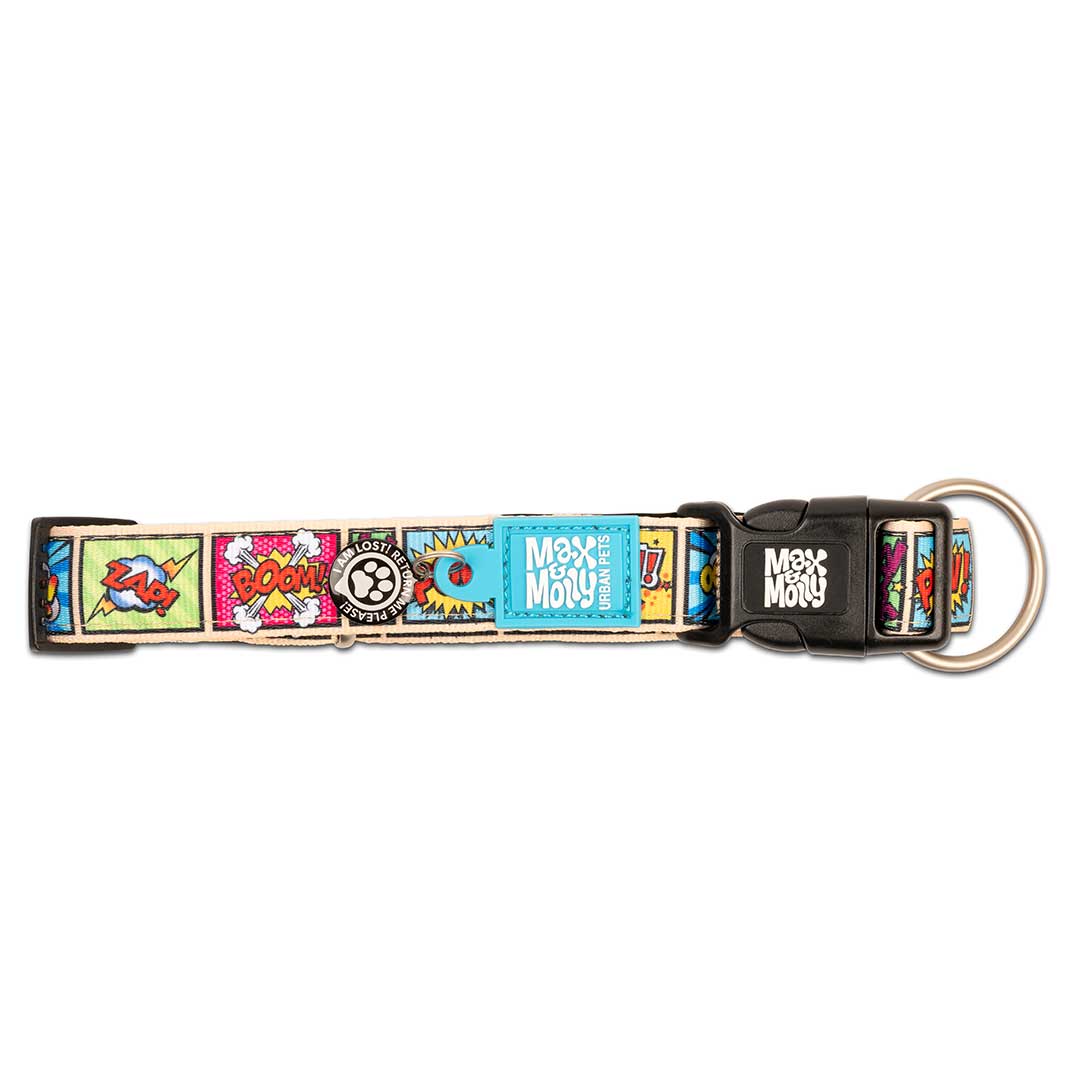 Max and Molly Smart ID Collar Comic - Collares para Perros