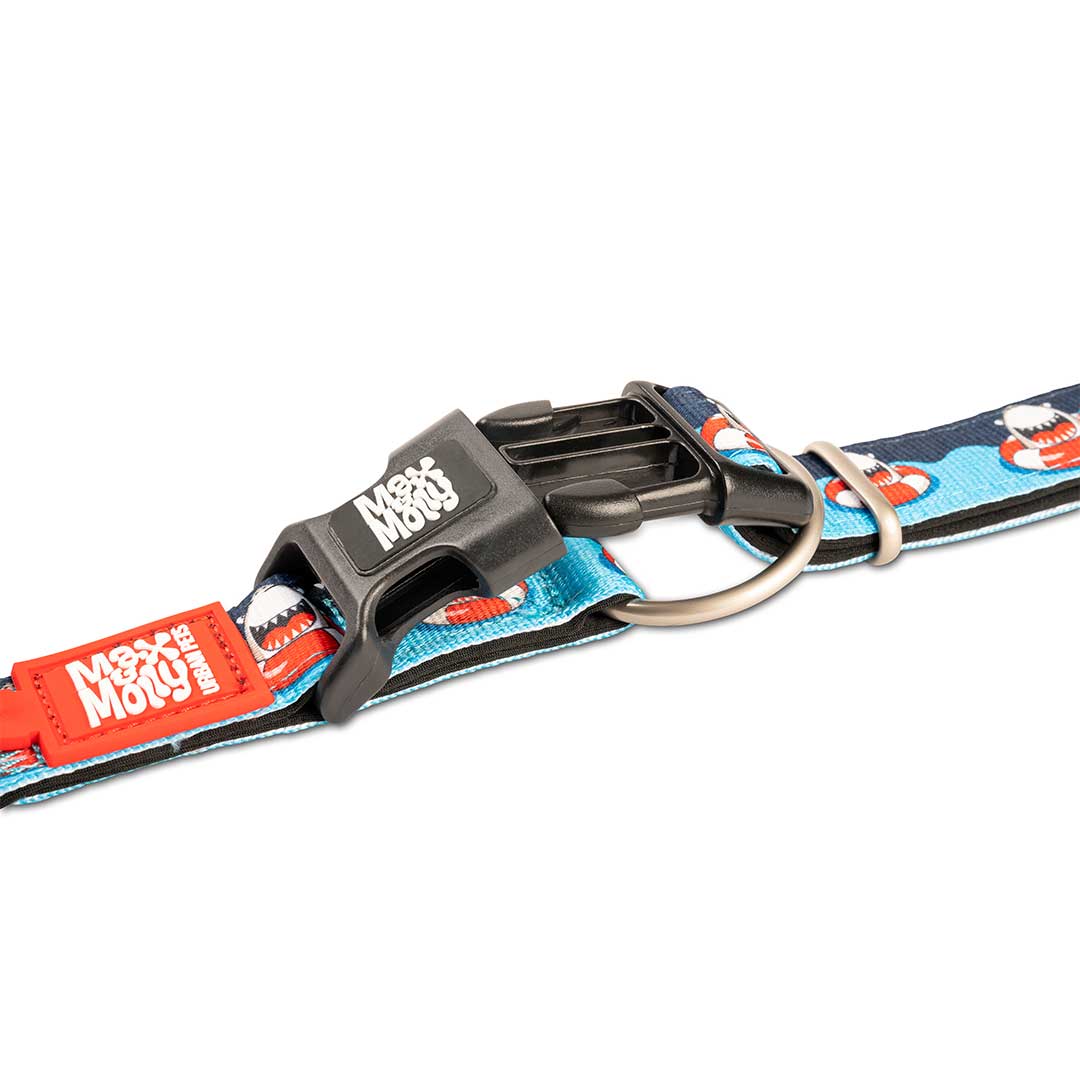 Max and Molly Smart ID Collar Frenzy The Shark - Collares para Perros