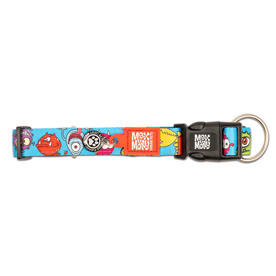 Max and Molly Smart ID Collar Little Monsters - Collares para Perros