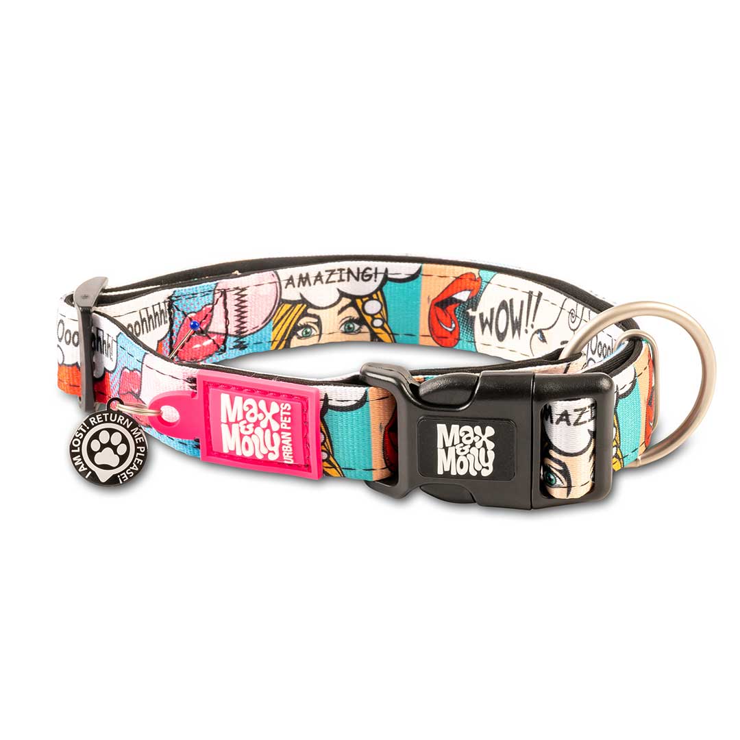 Max and Molly Smart ID Collar Missy Pop - Collares para Perros
