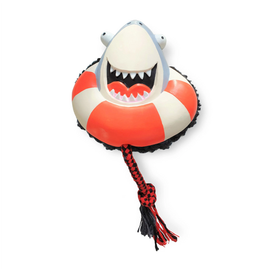 Max and Molly Snuggles Toy Frenzy The Shark - Juguetes para Perros