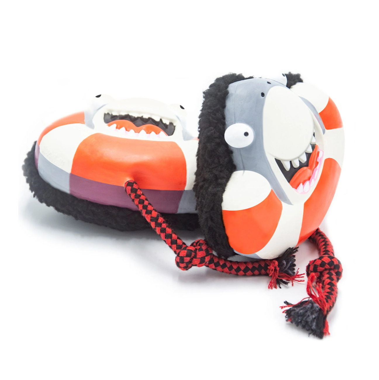 Max and Molly Snuggles Toy Frenzy The Shark - Juguetes para Perros