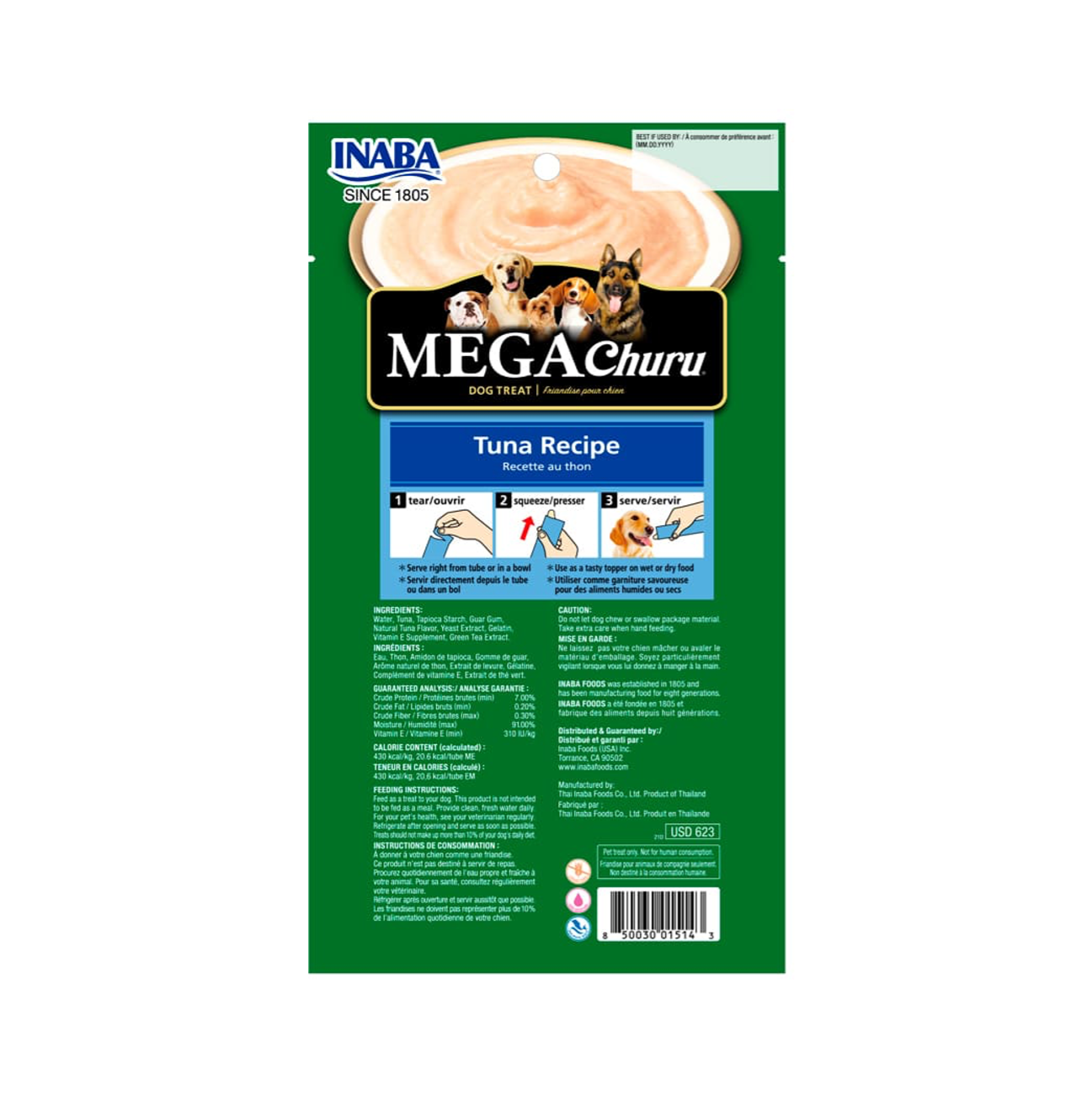 Mega Churu Tuna - Snacks para Perros