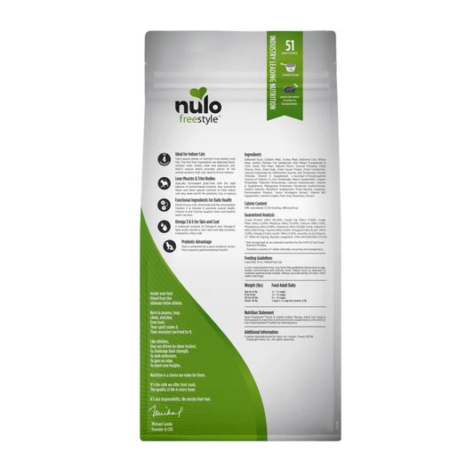 Nulo Grain Free Indoor Cat - Alimento para Gatos