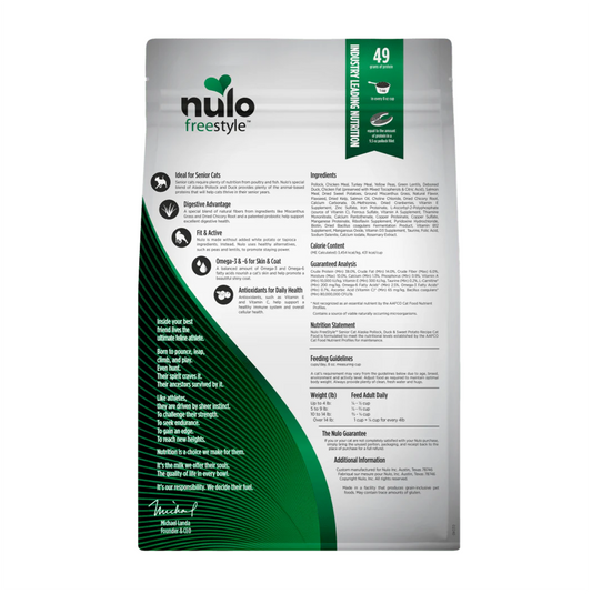 Nulo Grain Free Senior - Alimento para Gatos