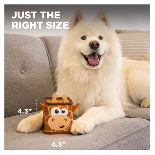 Outward Hound Fire Biterz Cubez Giraffe Small - Juguetes para Perros